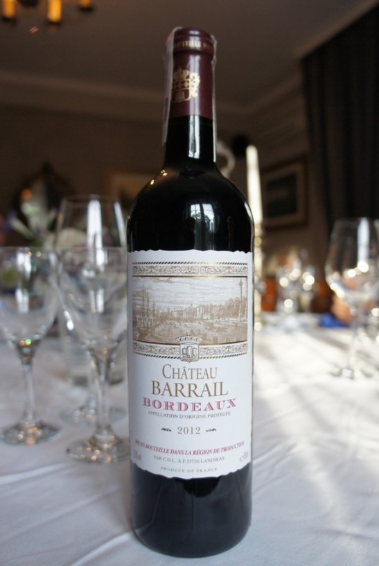 Château Barrail, Bordeaux 2012 © Pociąg do wina